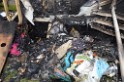 Wohnmobil ausgebrannt Koeln Porz Linder Mauspfad P136